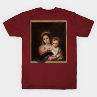 Our Lady and Jesus looking at us T-Shirt